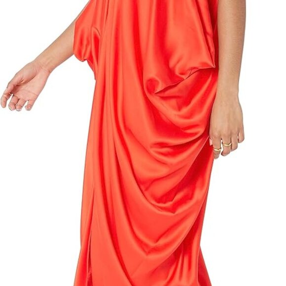 The Drop Women's Fiesta Side Cowl Dress M - Picture 3 of 4